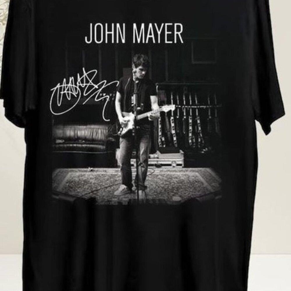 John Mayer Concert Shirt Solo Tour Music Fan Graphic Tee Retro S 73